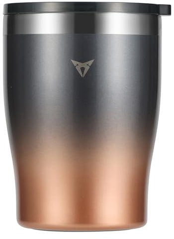 Seat 6H1069604C Gobelet isotherme en acier inoxydable avec logo CUPRA Gris 300 ml