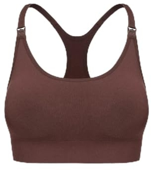 creamy fabrics Nahtloser Schwangerschafts- und Still-BH – Seamless Still-BH mit Rückenstütze, Soft-Touch Stoff, Bügelfrei, Atmungsaktives Rückenteil, Komfort-BH für Nacht & Alltag