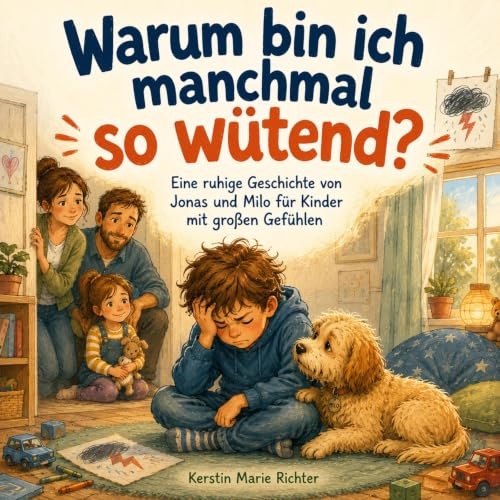 Warum bin ich manchmal so wütend?: Eine ruhige Geschichte von Jonas und Milo für Kinder mit großen Gefühlen