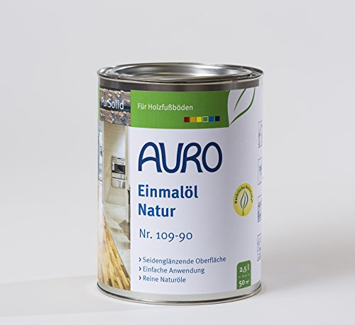 AURO Einmalöl PurSolid Natur Nr. 109-90, 2,50 Liter