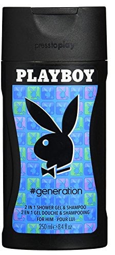 Playboy Generation men 2 in 1 Shower Gel und Shampoo 250 ml, 1er Pack (1 x 250 ml)
