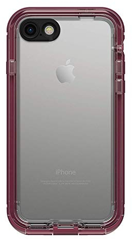 LifeProof Nüüd wasserdichte Schutzhülle für Apple iPhone 7 Plum-Reef Burgund, Burgund