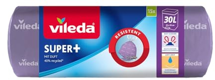 Vileda 152528 - Bolsa de Basura perfumada, Color Lila