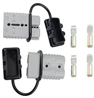 WMYCONGCONG 175A Battery Quick Disconnect Connector Plug Kit for Trailer Winch Connector Grey (175A)