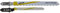wolfcraft 2383100 Lames de Scie Sauteuse Hcs, Multicolore, Set de 5 Pièces
