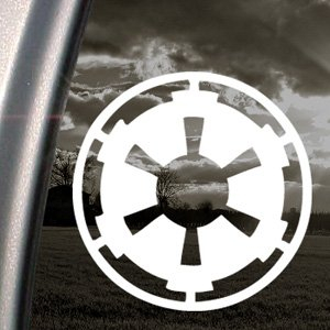 Star Wars Decal Galactic Empire Truck Window Auto-Sticker Galaktisches Imperium