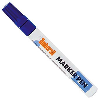 Ambersil 20368 Fibre Tipped Marker Pen, 15 ml, Blue
