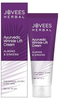 Jovees Almond & Ginseng Wrinkle Lift Creme - 60gm Packung mit 2 Stück