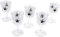 Bristol Novelty Hi283 Calice con Ragnatela, Trasparente o Nero, Taglia Unica Halloween