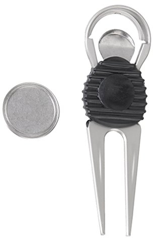 Cutefly Unisex Jugend Golf Pitchgabel, Black Silver, One Size