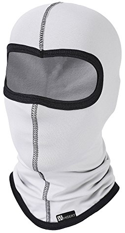 Hisert Sturmhaube Skimaske Silverplus Thermoaktive HR 13 (Hellgrau/Schwarz, M/L)