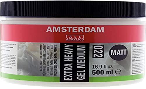Amsterdam Extra Heavy Gel Medium Matt 022 Glas 500 ml (24183022)