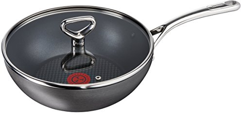 Tefal H9039246 Wok, grau