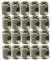 HALJIA 20 pcs M6 barril tuercas tacos ranurado tuercas para muebles sillas de cama cuna cuna