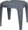 Stapelbarer Couchtisch für den Außenbereich, Made in Italy, 42x37x38 cm, Farbe anthrazit