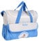 Jitong Lässige Windeltasche Pflegetasche für Baby Gestickte Mutter Handtasche Umhängetasche Wickeltasche (Blau, 38 * 18 * 30cm)
