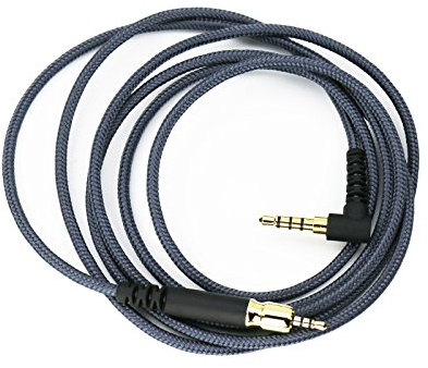 Audiokabel, kompatibel mit Sennheiser Game One, Game Zero, PC 373D, GSP 350, GSP 500, GSP 600 Gaming-Headsets, 1,3 m