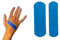 60 Blue Plasters Flexible Waterproof Cut Wound Bandage Band Aid Catering Cooking