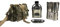 Jolmo Lander Military Canteen Cookware Set Camping Canteen Mess Kit Stainless Steel Canteen with Cup,Lid,Stove,Pouch (CAMO set)