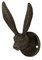 Inspirational Gifting Set of 4 Hare Hooks - This Delightful Set of 4 Hooks Would be Ideal for Coats and Hats or use in bedrooms