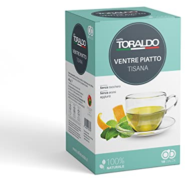 90 CIALDE CAFFÈ TORALDO ALLA TISANA VENTRE PIATTO
