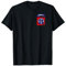 Aufnäher 82nd Airborne Division, Used-Look T-Shirt