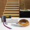 KOMIGANLED Smart Motion Sensing Treppenbeleuchtungsset KMG-3233, 100 cm langer, zuschneidbarer LED-Lichtstreifen für Innentreppen(Warmweiß 3000K, 16 Stufen)