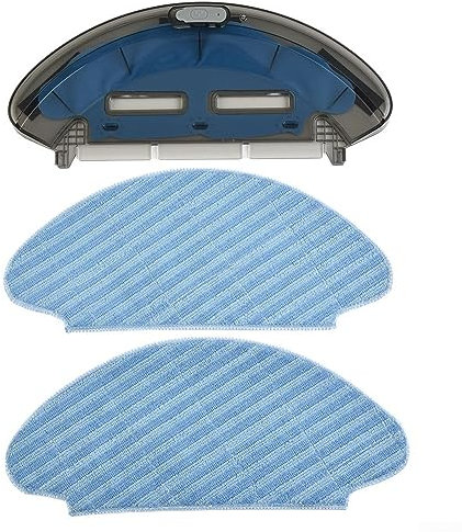 Plaque de balai avec 2 chiffons de serpillère, pour Ro*we*nt*a ZR690002 Couvercle d'essuie-glace pour aspirateur Smart Force Essential