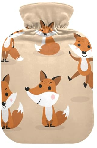 ISAOA Wärmflasche, Fuchs, Waldtiere, Größe S