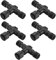 5PCS Wasserdicht 5Pin T-Verbindungsstück,IP67 wasserdicht für RGBWW LED Bodeneinbauleuchten