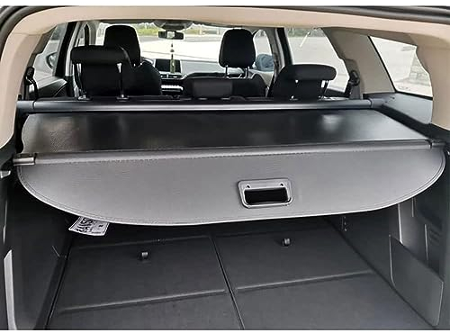 ELEDVB Auto Laderaumabdeckung Kofferraum Schutz Abdeckung für Peugeot 5008 2017-2022, Auto Kofferraum Abdeckung Ablagen Hutablage Security Panel Rollo PrivatsphäRe Abdeckung