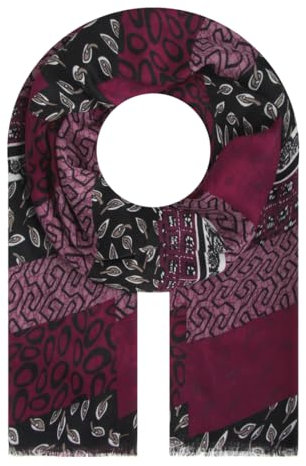 Majea Halstücher Damen Tuch Kopftuch Halstuch Schal Damen-Schal Tücher Damen Stola (880036) (pink 2)
