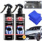 Nano Car Spray, 250ml High Protection Fast Coated Car Nano Spray, Car Nano Kratzer Spray, High Protection 3in1 Spray, Car Coating Spray Autokratzer-Reparaturpaste (2pc)