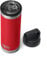 YETI Rambler Bottle Chug, Vaccum Insulated Stainless Steel Bottle with Leakproof Chug Cap, Rescue Red, 18 oz (532 ml)