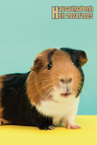 Hausaufgabenheft 2024/2025 Meerschweinchen: Der perfekte Schulplaner , Raum Für Fach, Aufgaben, Notizen , DIN A5 , Ideal für Mädchen, Jungen und Teenager