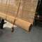 SGSKEIEY Retro Bambus Rollo ohne Bohren 45-170cm Blickdicht Für Outdoor Indoor, Rollo Bambus Raumteiler Balkon Küche Natur Holzrollos,Sonnenschutz und Sichtschutz (75×155cm/30×62in,Shading 50%)