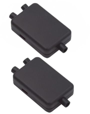 chenyang 2 Pack USB 2.0 HUB 1 auf 2 Splitter DIY Lötkabeladapter für Zugentlastung OD 3,0mm Kabel