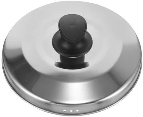 OFFSCH Tapa Inoxidable Para Olla Arrocera Tapa Metálica Redonda Fácil De Limpiar
