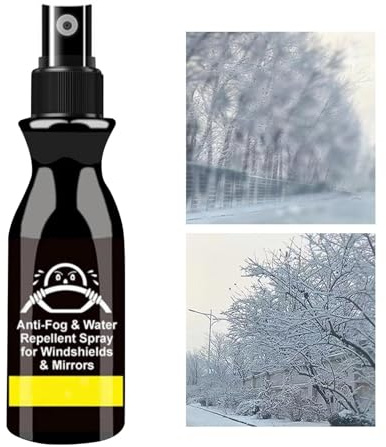 Fenster-Anti-Beschlag-Spray – 100 Ml Auto-Beschlagspray, Windschutzscheiben-Beschlag-Entferner | Autofenster-Antibeschlagspray, Autoglas-Antibeschlagmittel Für Brillen, Windschutzscheiben, Schwimmbril