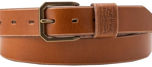 Levi's Ceinture large à deux boucles - Marron tabac - 90, Marron, 90