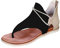 womens wedge shoes Walking Sandals for Women Uk Open Toe Walking Slippers Lightweight Arch Support Summer Comfortable Casual Orthopedic Sandal Fashion Thick Cushion Slippers Indoor Black 7