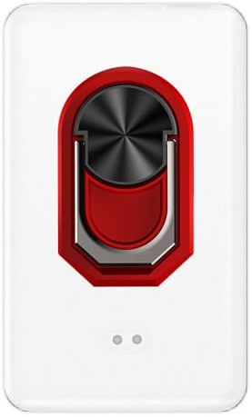UOGNADGD Flexible Hülle + Ringhalter Kompatibel mit iPod Classic 120GB(103.5 * 61.8 * 10.5mm) Telefon-Schutzhülle mit Magnetischem Ständer Mechanischer Stil (Rotring)