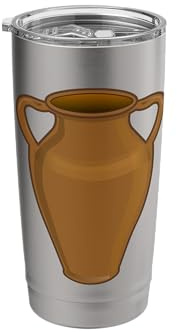 Ancient Greece Roman Empire Amphora Amphorae Vase Stainless Steel Insulated Tumbler