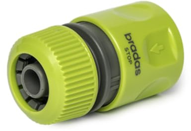 Bradas LE-2120 Schlauchmuffe Standard 1/2 Zoll Lime Edition, grün, 4 x 2 x 2 cm