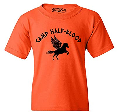 Shop4Ever Camp Half Blood Youth's T-Shirt