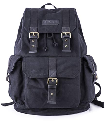 Gootium Damen Backpack Rucksack, Farbe: Schwarz