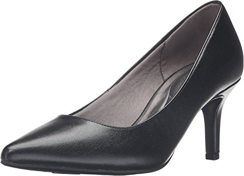 LifeStride Women's Sevyn Dress Pump, Black 4, 6.5 W US