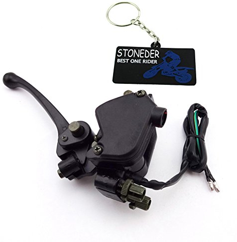 STONEDER Poignée d'accélérateur et levier de frein pour quads chinois 50 cc, 70 cc, 90 cc, 110 cc, 125 cc, 150 cc, 250 cc