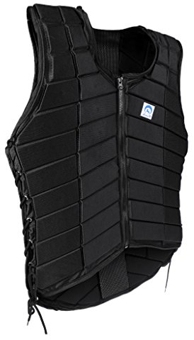 MagiDeal Professionelle Sicherheitsweste EVA Gepolsterte, Reitsport/Reiterweste Rücken Protektor/Körperschutz/Ausrüstung Weste, verstellbar für Damen/Herren Kinder – alle Größen, Women M