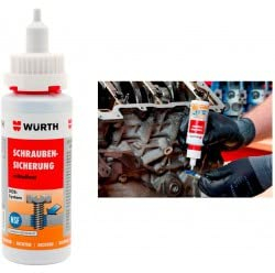 WURTH 0893243050 Mittelstarke Schrauben-Halterung, 50 g.
